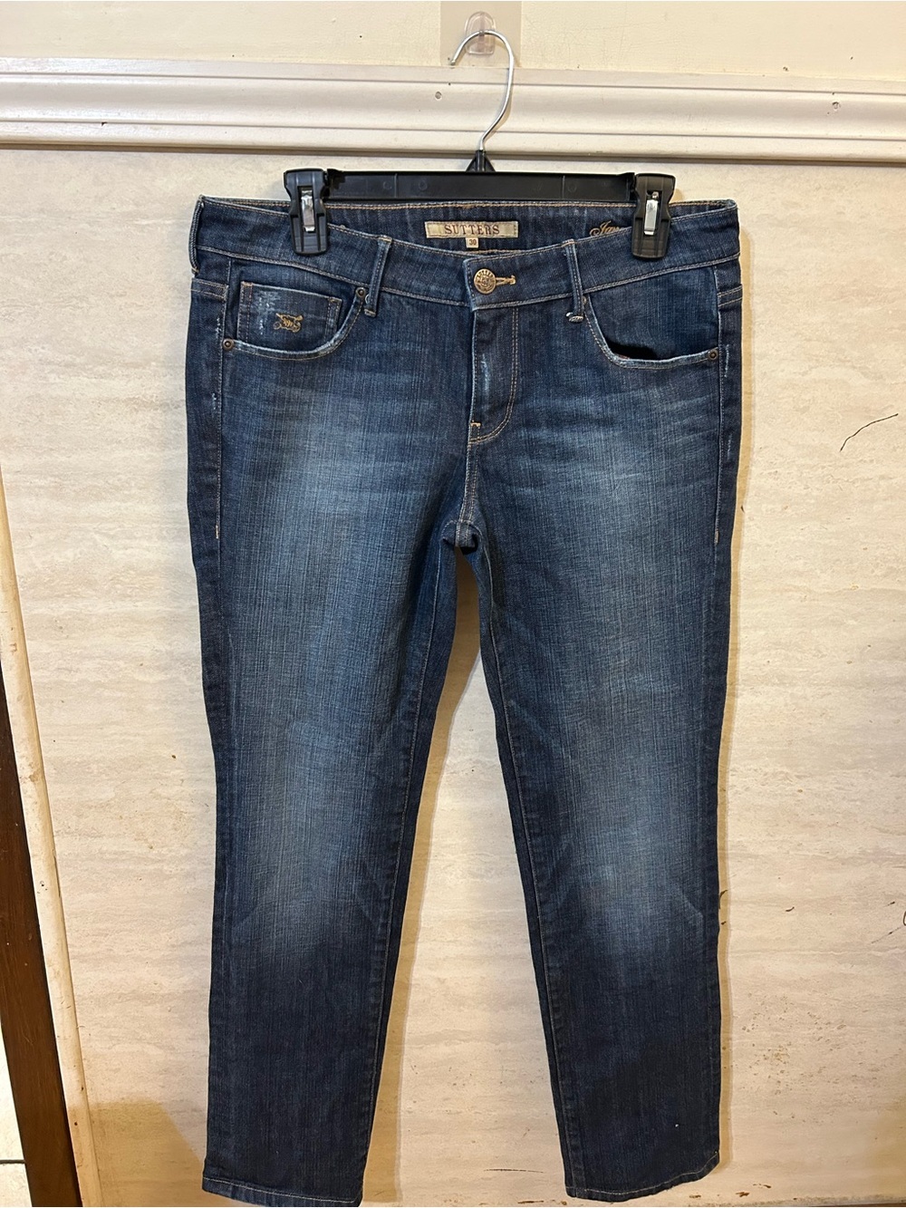 Sutters Jeans Classic 5 Pocket Prominent Embroidered